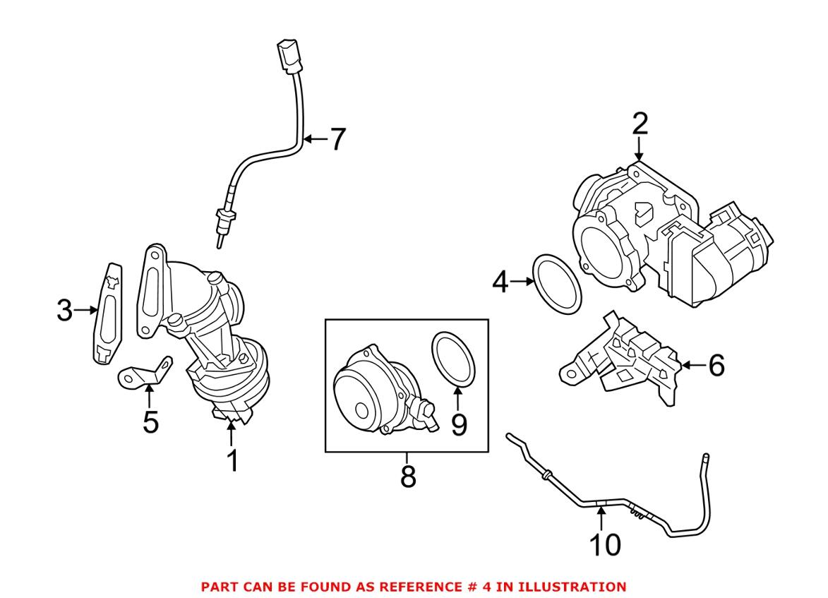 BMW O-Ring 13547792098